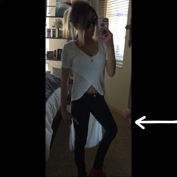 Low Rise Cropped & Frayed Hem - Picture 8 of 16